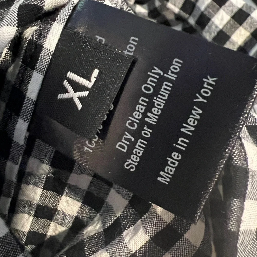 Of her own kind - THE MIRABELLE DRESS in black gingham NWT - xl - Picture 13 of 16